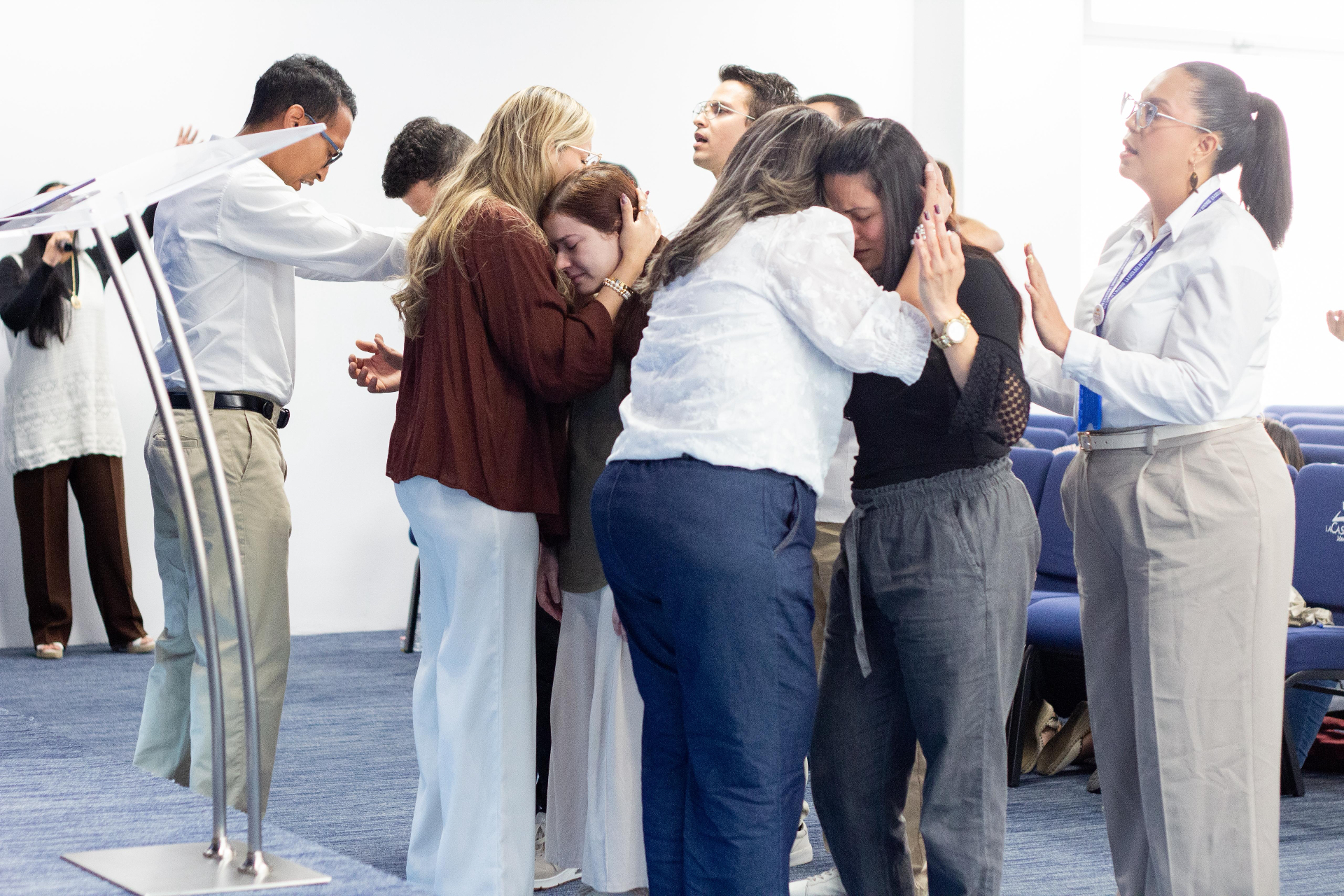 Momento de oración y comunión